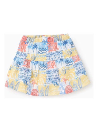 Jupe-culotte avec Motif