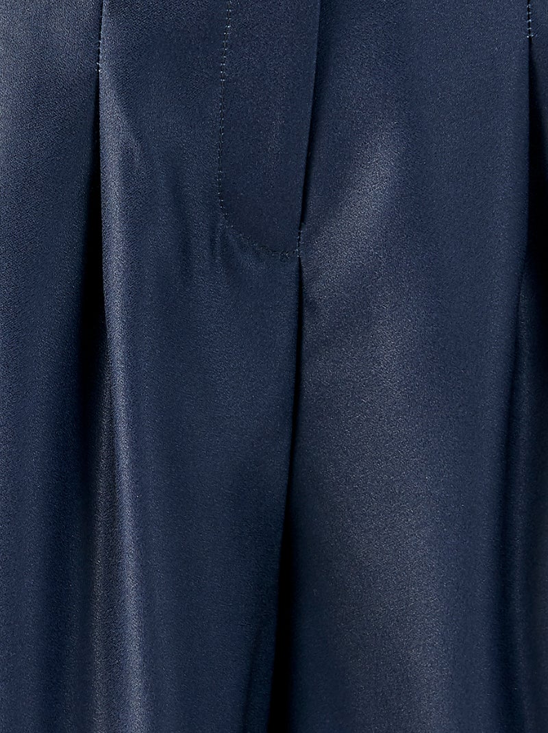 Lot de 2 culottes bleu marine et blanches en coton - Culottes Rieuse M