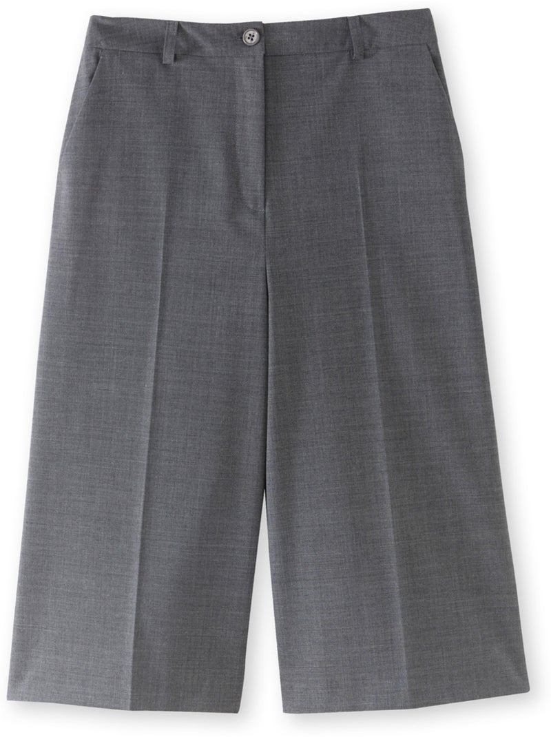 Jupe-culotte élastiquée - DAXON gris anthracite - Kiabi