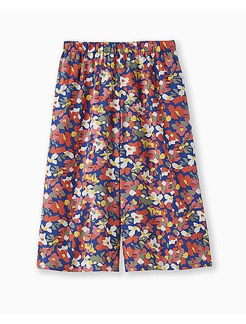 Jupe-culotte élastiquée