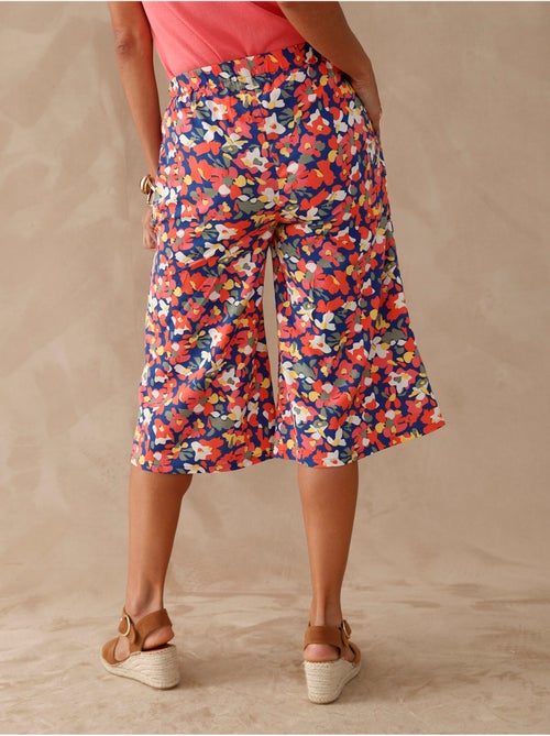 Jupe-culotte élastiquée - Kiabi