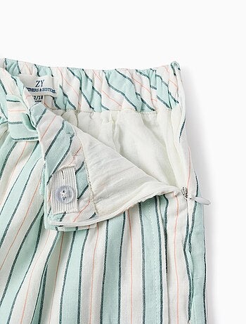 Jupe-Culotte en Coton à Rayures Brothers & Sisters