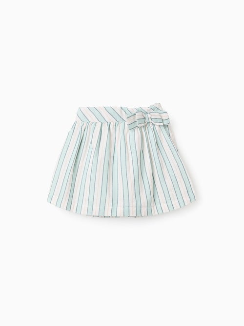 Jupe-Culotte en Coton à Rayures Brothers & Sisters - Kiabi