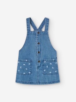 Jupe-Culotte en Jean Détails de Papillons