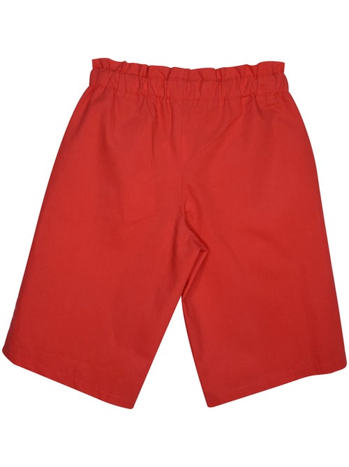 JUPE CULOTTE GEROMINE POPELINE ENFANT - Kiabi