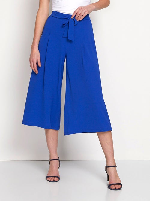 Jupe-culotte longue taille semi-élastiquée - Afibel - Kiabi