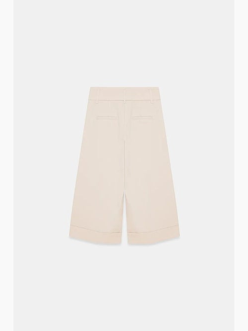 Jupe-culotte taille haute en crêpe dilvin - Kiabi Jupe-culotte taille haute en crêpe dilvin - Kiabi