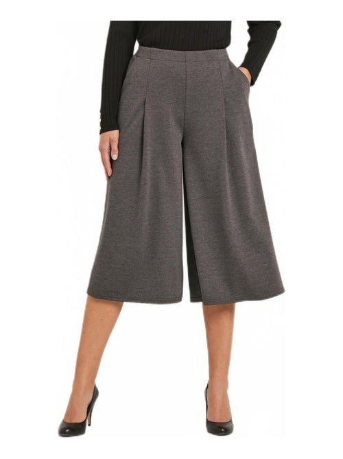 Jupe-culotte taille semi-élastiquée maille milano - Kiabi