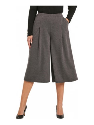 Jupe-culotte taille semi-élastiquée maille milano