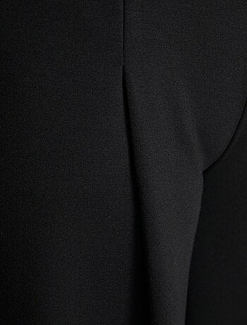 Jupe-culotte taille semi-élastiquée maille milano