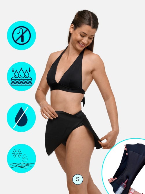 Jupe de Bain Maillot Menstruel - Femme & Ado - Flux Moyen - Aria - SORIO - Kiabi