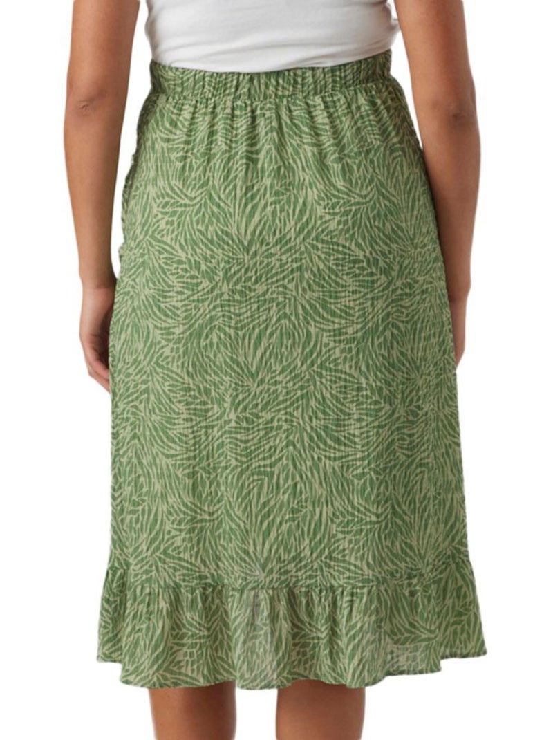 Jupe de Grossesse à Imprimés Femme Vero Moda Maternity Vert - Kiabi