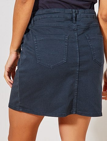 Jupe de maternité en twill - Kiabi