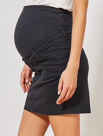 Jupe de maternité en twill - Kiabi