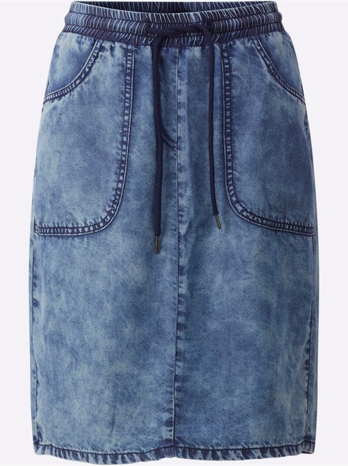 Jupe Délavé Tendance - Taille Standard - Helline - Kiabi