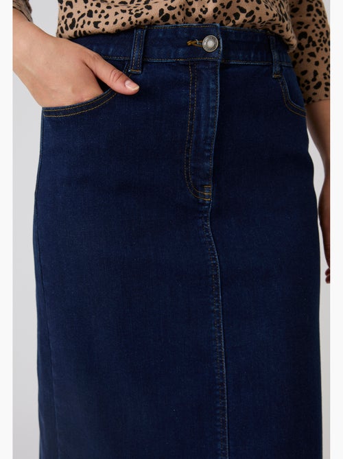 Jupe denim droite - damart - Kiabi Jupe denim droite - damart - Kiabi