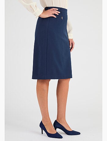 Jupe droite classique enfilable - Damart