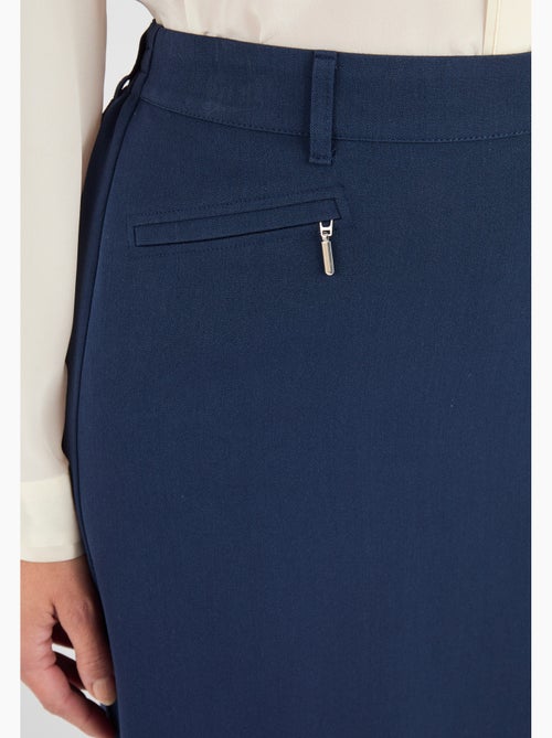 Jupe droite classique enfilable - Damart - Kiabi