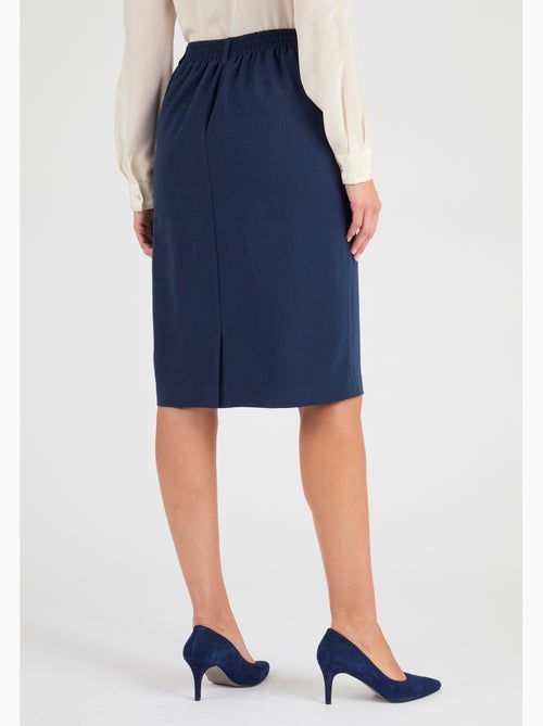 Jupe droite classique enfilable - Damart - Kiabi