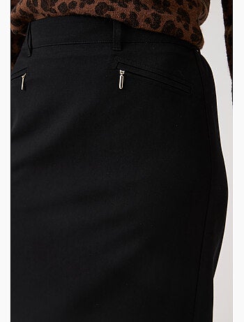 Jupe droite classique enfilable - damart