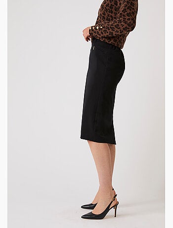 Jupe droite classique enfilable - damart