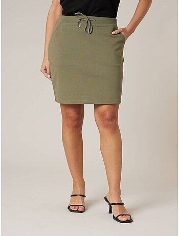 Jupe droite femme 'Deeluxe'