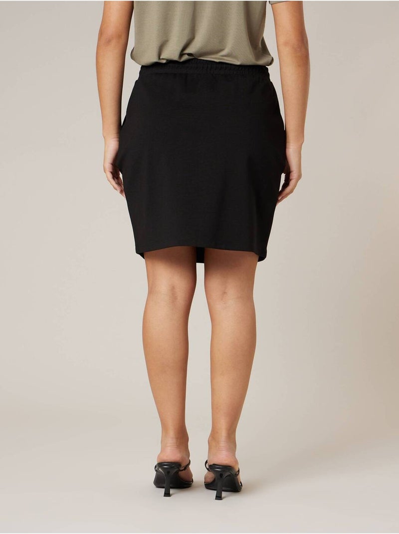 Jupe droite femme 'Deeluxe' Noir - Kiabi