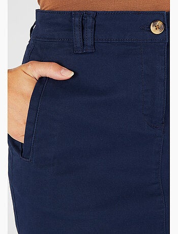 Jupe droite gabardine - Damart