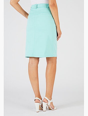 Jupe droite gabardine - Damart