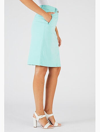 Jupe droite gabardine - Damart