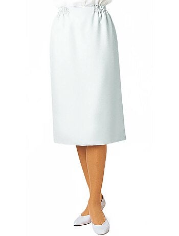 Jupe droite longue gabardine - Afibel