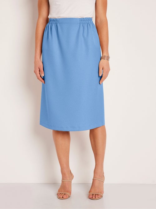 Jupe droite longue gabardine - Afibel - Kiabi