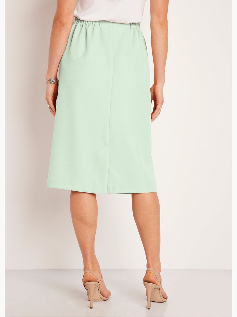 Jupe droite longue gabardine - afibel N/A - Kiabi