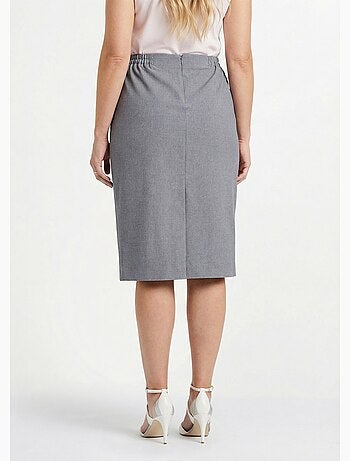 Jupe droite mi longue - Afibel