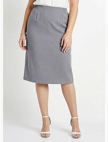 Jupe droite mi longue - Afibel