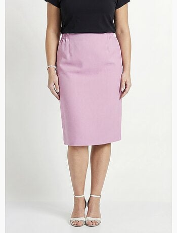 Jupe droite mi longue - Afibel