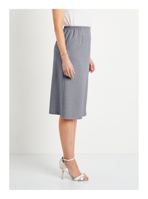 Jupe droite mi longue - Kiabi