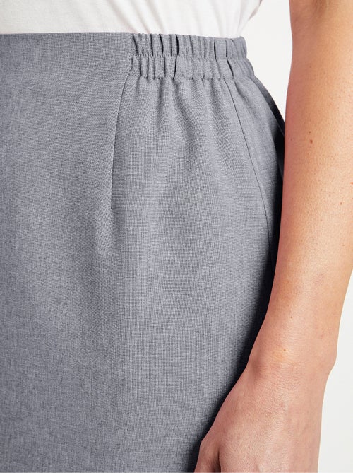 Jupe droite mi longue - Kiabi