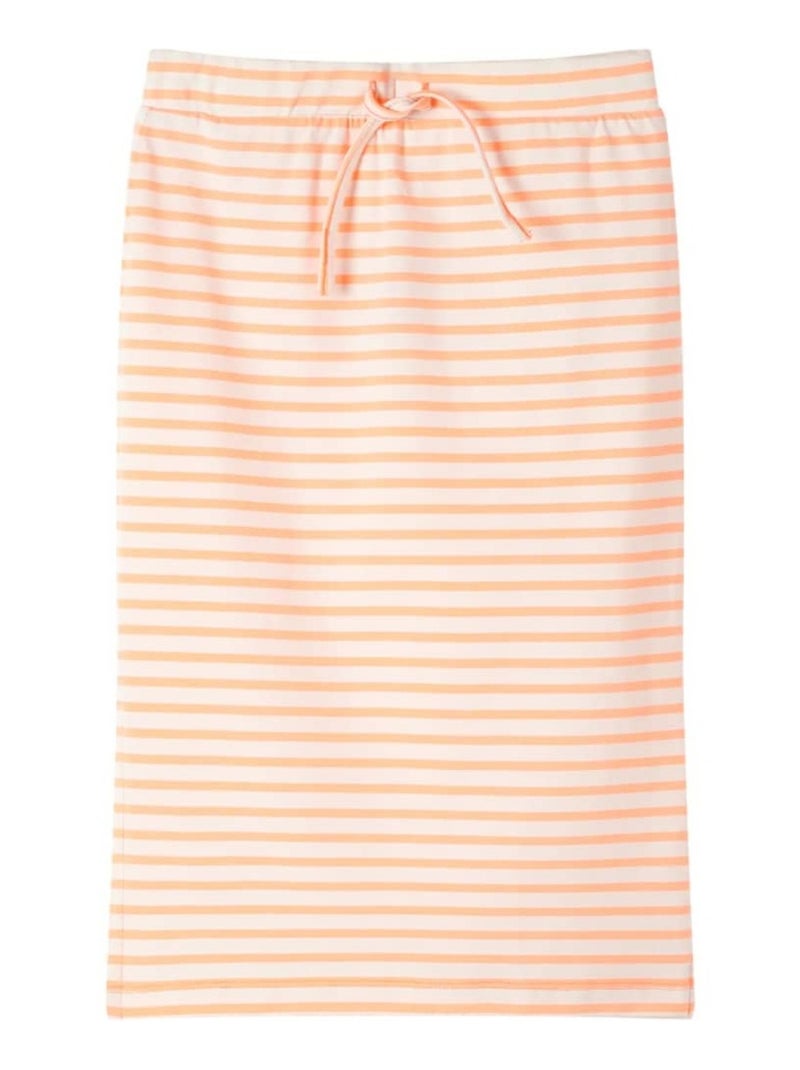 Jupe Droite Pour Enfants Coton - VidaXL Orange - Kiabi