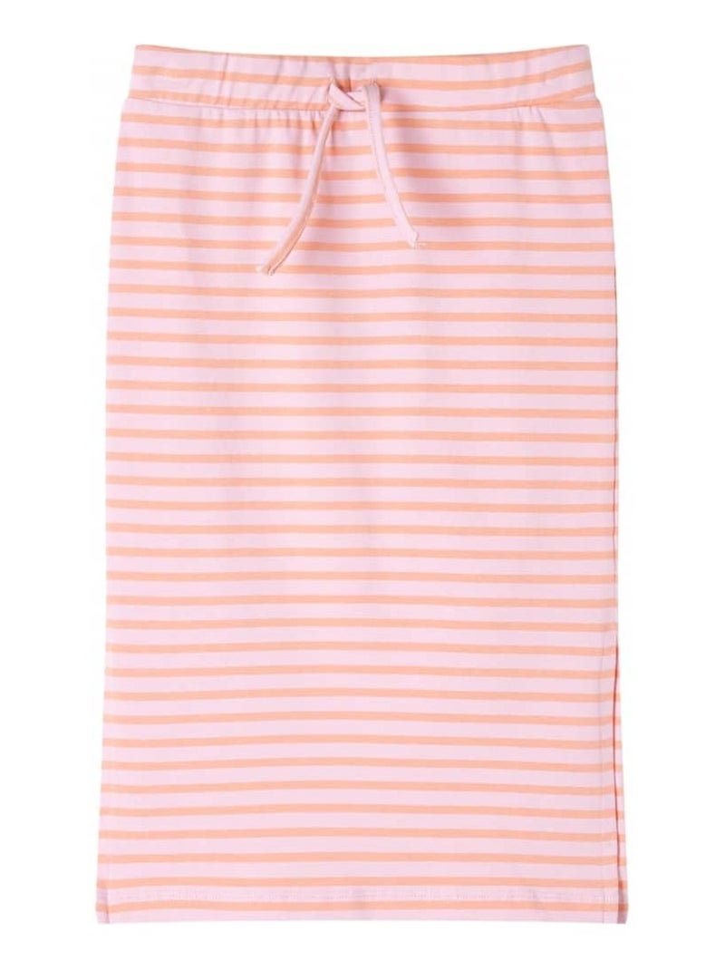 Jupe Droite Pour Enfants Coton - VidaXL Rose - Kiabi
