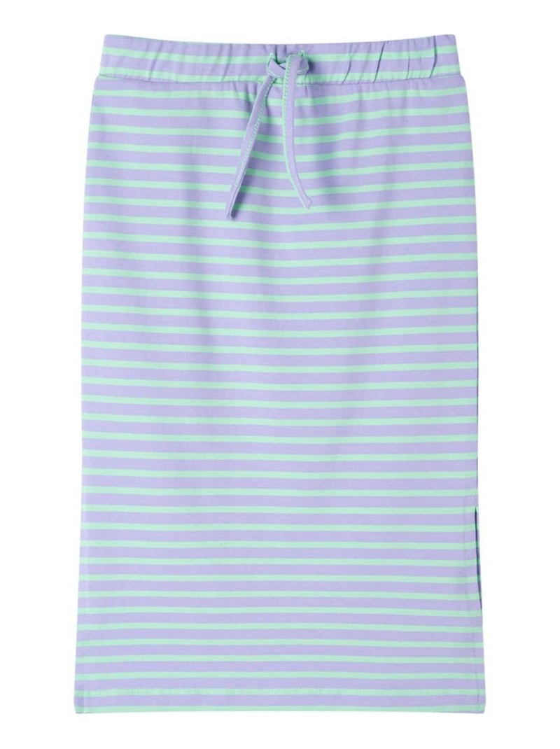 Jupe Droite Pour Enfants Coton - VidaXL Vert - Kiabi