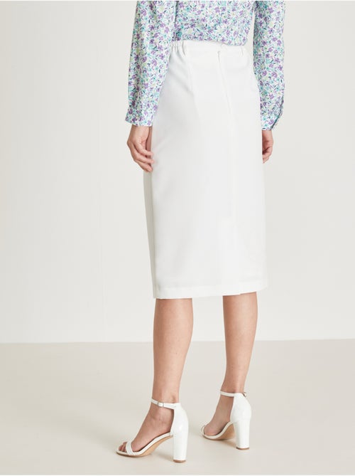 Jupe droite stature moins d'1,60m - Kiabi