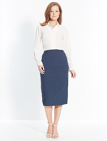 Jupe droite stature moins d'1,60m