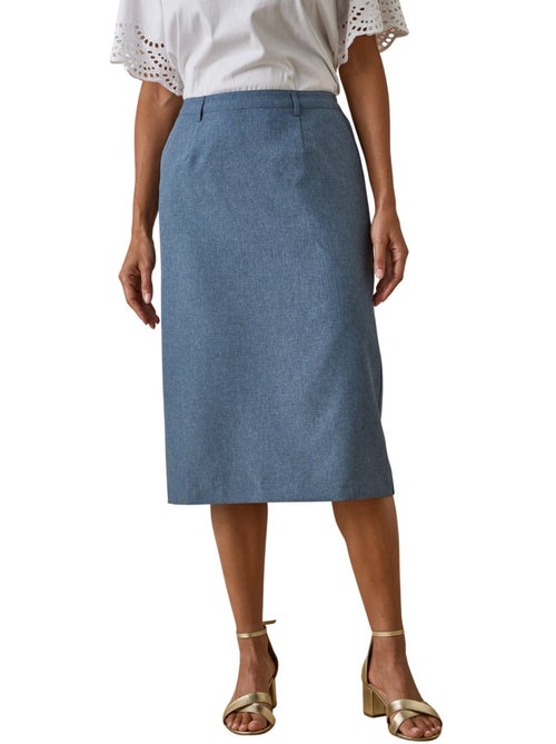 Jupe droite stature moins d'1,60m - Kiabi