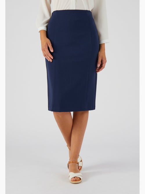 Jupe droite stretch - damart - Kiabi