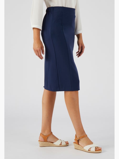 Jupe droite stretch - damart - Kiabi