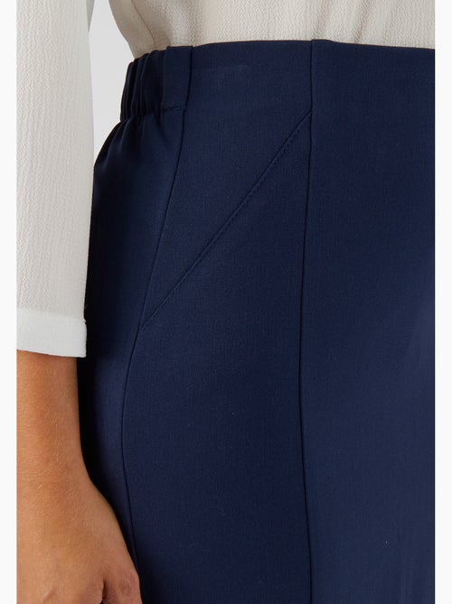 Jupe droite stretch - damart - Kiabi