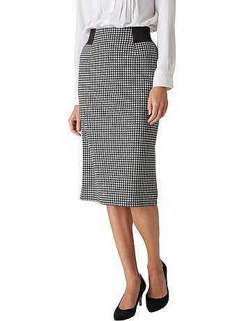 Jupe élastiquée coupe droite - DAXON