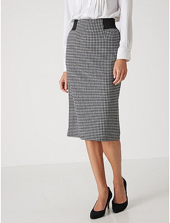 Jupe élastiquée coupe droite - DAXON