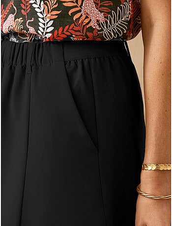 Jupe élastiquée dos coupe évasée - DAXON